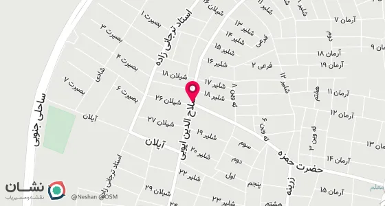 نقشه موقعیت تقریبی دفتر: بوکان خیابان حضرت حمزه نرسیده به مسجد حضرت حمزه