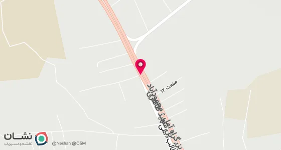 نقشه موقعیت تقریبی دفتر: آمل - خیابان طالب آملی - جنب ایستگاه محمودآباد - نبش دریای 32/1