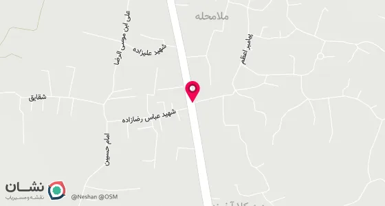 نقشه موقعیت تقریبی دفتر: بابل - خیابان شهید صالحی پاساژ حاجی رزقی طبقه همکف