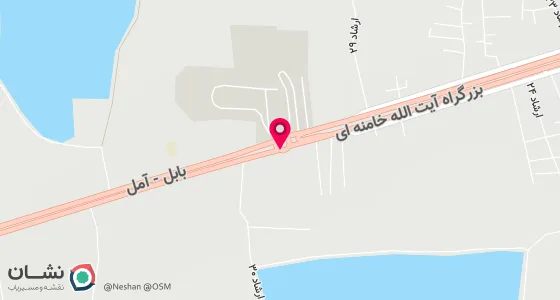 نقشه موقعیت تقریبی دفتر: بابل جنب فلکه کارگر پاساژ بهارستان طبقه فوقانی