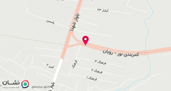 نقشه موقعیت تقریبی دفتر: رویان-جنب پاساژ حاج عباس سالاریان