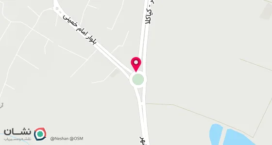 نقشه موقعیت تقریبی دفتر: کیاکلا خیابان امام(ره)جنب آموزش و پرورش