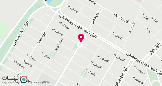 نقشه موقعیت تقریبی دفتر: زنجان-شهرک انصاریه خیابان30متری پ232