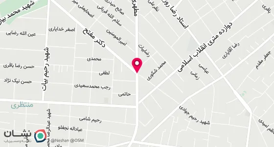 نقشه موقعیت تقریبی دفتر: زنجان-خیابان فرودگاه خ مطهری روبروی بانک تجارت پ159