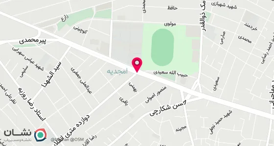نقشه موقعیت تقریبی دفتر: زنجان خیابان 17 شهریور اول خیابان انقلاب اسلامی پلاک 240