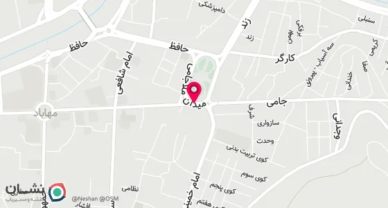 نقشه موقعیت تقریبی دفتر: مهابادخیابان طالقانی شرقی پاساژ سردار طبقه اول