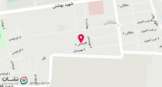 نقشه موقعیت تقریبی دفتر: گرگان- خ بهزیستی 6- پلاک 78