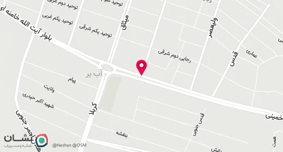 نقشه موقعیت تقریبی دفتر: طارم آببر-خیابان امام روبروی خیابان شهیدرجائی -بالاتر از فرمانداری-دفترخانه ازدواج شماره 15طارم