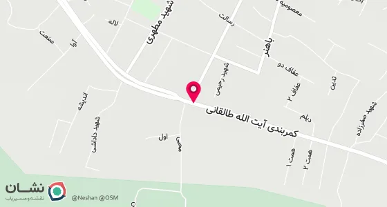 نقشه موقعیت تقریبی دفتر: املش خیابان شهید بهشتی پاساژسیرتی طبقه دوم دفتر ازدواج 200وطلاق120