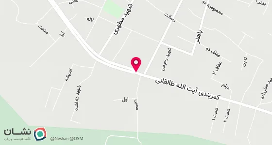 نقشه موقعیت تقریبی دفتر: املش-چهار راه پارک روبروی بانک سینا