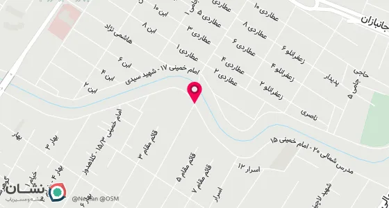نقشه موقعیت تقریبی دفتر: خیابان امام خمینی بعد از پل روبروی آزمایشگاه شبکه بهداشت