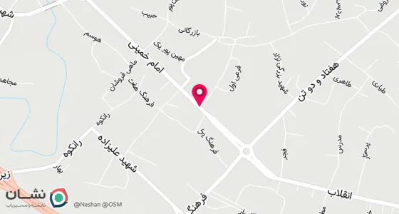 نقشه موقعیت تقریبی دفتر: رودسر- خ امام خمینی (ره)-خ هاشم پور
