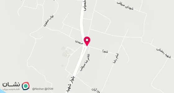 نقشه موقعیت تقریبی دفتر: لنگرود - کومله - میدان بسیج - جنب مشاور املاک کاشانه