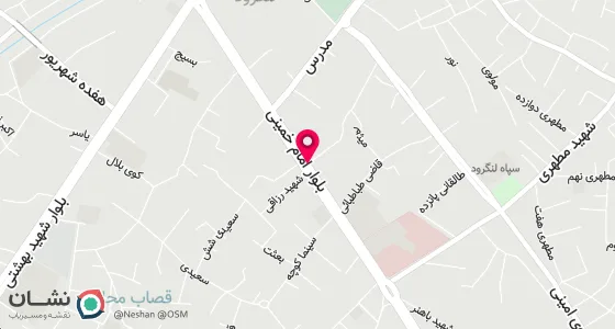 نقشه موقعیت تقریبی دفتر: لنگرود . خیابان امام خمینی (ره) . کوچه ی زنده یاد دکتر طلوعی . پلاک 18
