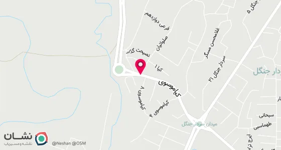 نقشه موقعیت تقریبی دفتر: میدان سردارجنگل- خیابان کیاموسوی-روبروی کوچه1