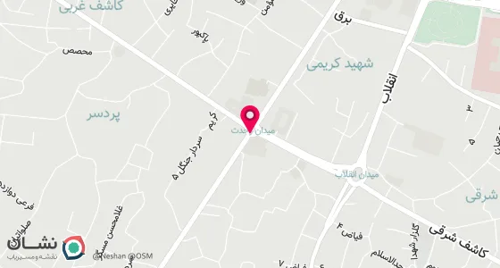 نقشه موقعیت تقریبی دفتر: لاهیجان میدان سردار جنگل بطرف کوی زمانی نبش کوچه 25 سردار جنگل