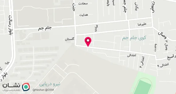 نقشه موقعیت تقریبی دفتر: رشت فلکه نیروی دریائی به سمت مصلی بعد از پارک نارون کوچه گل نیلوفر جنب آژانس بانوان پلاک 16