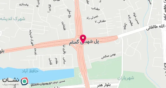 نقشه موقعیت تقریبی دفتر: فلکه یخسازی - بلوارشهدای گمنام- کوچه قبادی- ساختمان محسن طبقه همکف