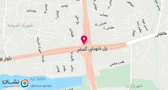 نقشه موقعیت تقریبی دفتر: رشت - بین فلکه جهاد و یخسازی -روبروی مبل گلچین-جنب کوچه 56.