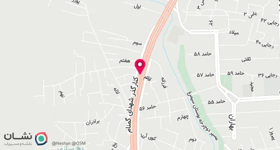 نقشه موقعیت تقریبی دفتر: بلوارشهیدبهشتی-کوچه جماران انتهای کوچه 11 پلاک51