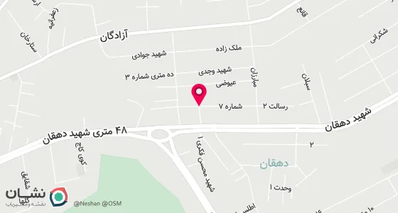 نقشه موقعیت تقریبی دفتر: مراغه -خیابان کاشانی-میدان کشاورز-جنب بانک سپه-روبروی پاساژشمس الهی-دفترخانه ازدواج شماره 7 مراغه
