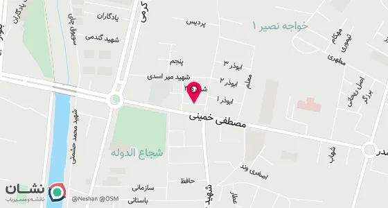 نقشه موقعیت تقریبی دفتر: مراغه خ دکتر بهشتی پائین تر از نجار بازار دفتر شماره یک