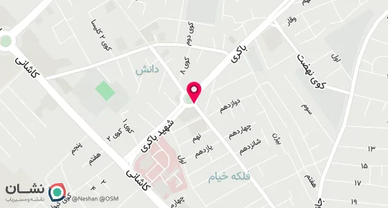 نقشه موقعیت تقریبی دفتر: ارومیه خیابان خیام جنوبی کلیسای حضرت مریم(ع) پلاک 37