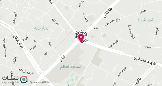 نقشه موقعیت تقریبی دفتر: ارومیه میدان ولایت فقیه بازارولایت طبقه فوقانی