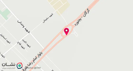 نقشه موقعیت تقریبی دفتر: آشخانه بلوار شهید بهشتی ابتدای بلوار بسیج پلاک 5
