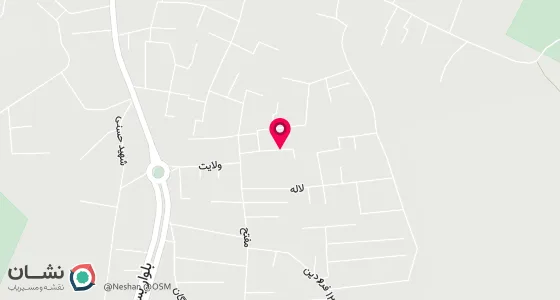 نقشه موقعیت تقریبی دفتر: ممقان - خیابان شهید الهوردی -پاساژ طبقه 2 امام رضا-واحد 7- دفتر ازدواج 59 ممقان