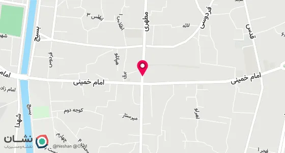 نقشه موقعیت تقریبی دفتر: سراب- خیابان امام خمینی، خیابان مطهری شمالی،بالاتر از مسجد جامع، بین بانک سپه و کشاورزی
