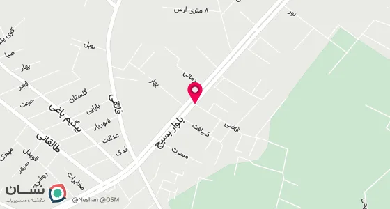 نقشه موقعیت تقریبی دفتر: سردرود- خیابان امام خمینی- پائین تر از غذا خوری جلالی- نبش اول کوی قاضی- طبقه فوقانی باقلوا ترک