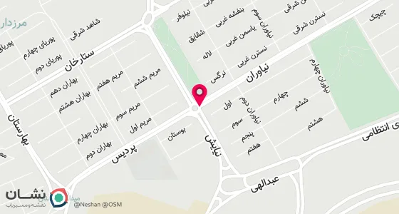 نقشه موقعیت تقریبی دفتر: تبریز ، مرزداران ، نیاوران ، نیاوران اصلی ، روبروی دیلی مارکت و درمانگاه طاها ،طبقه فوقانی گیاهان دارویی حکیم مومن تبریزی ط اول