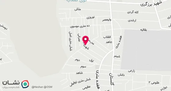 نقشه موقعیت تقریبی دفتر: تبریز نرسیده به شهرک ارم جنب میدان انقلاب -ساختمان شهرداری -طبقه فوقانی مرکز بهداشت شهریار.