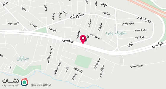 نقشه موقعیت تقریبی دفتر: تبریز خیابان عباسی روبروی مسجد آل الله نبش کوی توحید