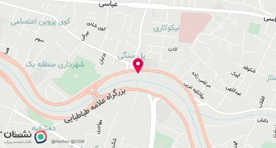 نقشه موقعیت تقریبی دفتر: چایکنار پل سنگی نرسیده به قنادی کریمی طبقه فوقانی بشارت