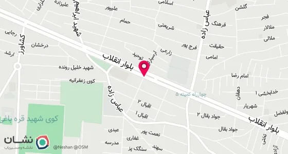 نقشه موقعیت تقریبی دفتر: تبریز خیابان انقلاب بالاتر از درمانگاه ابوطالب پلاک 181