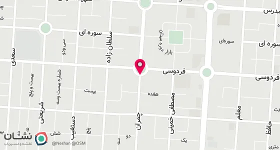 نقشه موقعیت تقریبی دفتر: سلماس خ چمران ضلع شمال شرقی فلکه طوطی