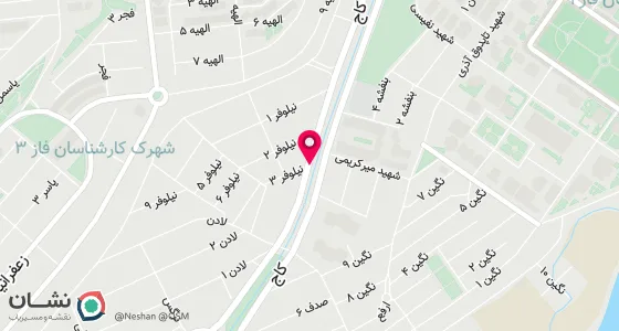 نقشه موقعیت تقریبی دفتر: اردبیل-کارشناسان- میدان وصال -شهرک ساحلی -خ کاج-کوچه نیلوفر3قطعه69