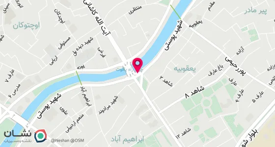 نقشه موقعیت تقریبی دفتر: اردبیل-چهارراه یاقوت -جنب مسجد آبروان- اول کوچه شهید فرخی-پلاک16
