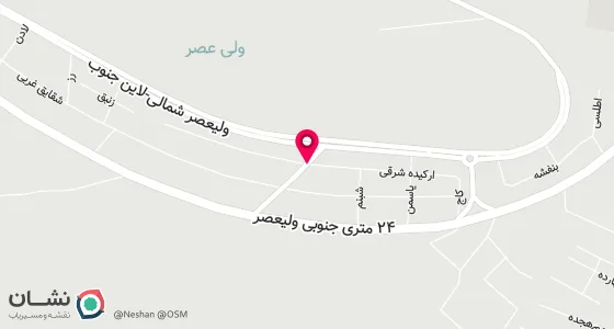 نقشه موقعیت تقریبی دفتر: خیابان 7 تیر غربی جنب حوزه علمیه صاحب الزمان (ع) ساختمان اصغری