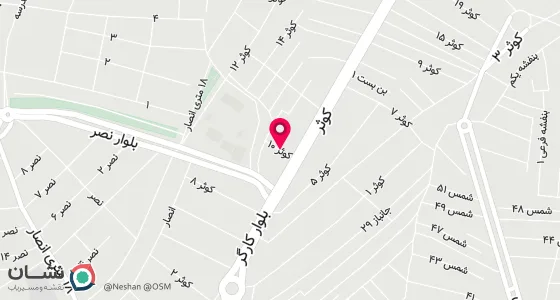 نقشه موقعیت تقریبی دفتر: اهر جاده کلیبرکوچه کوثر 10