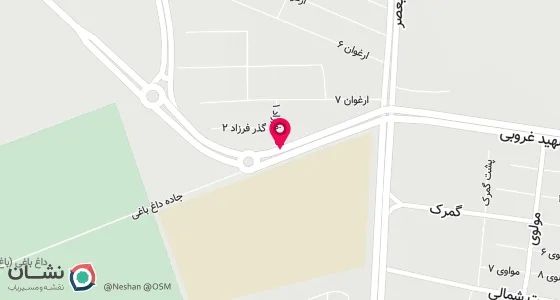 نقشه موقعیت تقریبی دفتر: خوی-میدان مام-اول خیابان شریعتی-طبقه دوم ساختمان اسدی