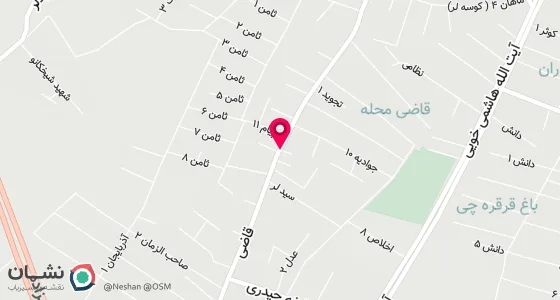 نقشه موقعیت تقریبی دفتر: خیابان طالقانی- روبروی مسجد مطلب خان - طبقه فوقانی