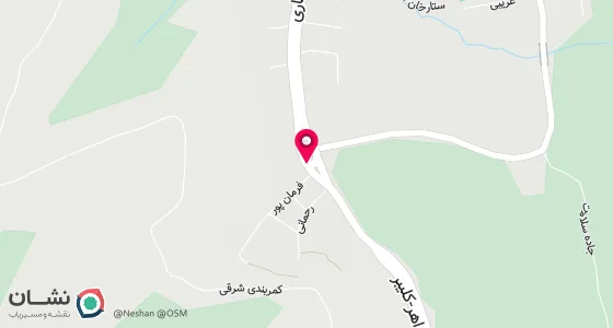 نقشه موقعیت تقریبی دفتر: کلیبر خیابان امام روبروی بانک ملت
