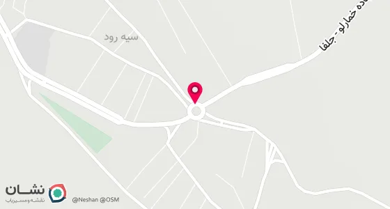 نقشه موقعیت تقریبی دفتر: سیه رود- خیابان امام خمینی جنب اداره راه