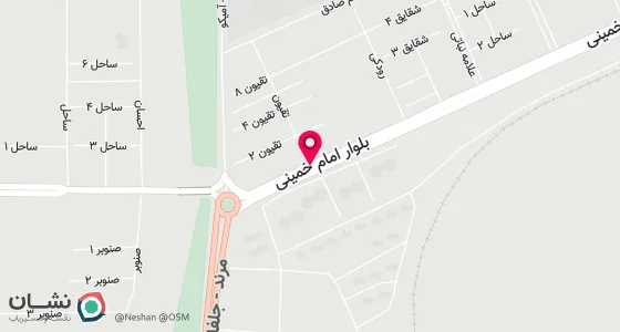 نقشه موقعیت تقریبی دفتر: جلفا خ امام خمینی کوچه ش تقیون پ27