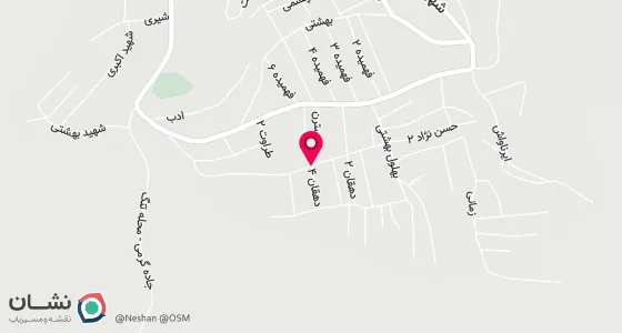 نقشه موقعیت تقریبی دفتر: گرمی-جنب پل دهقان طبقهدوم