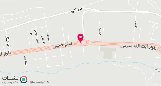 نقشه موقعیت تقریبی دفتر: ماکومیدان امام حسین (ع)خیابان صدر